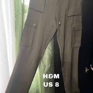 H & M green pants